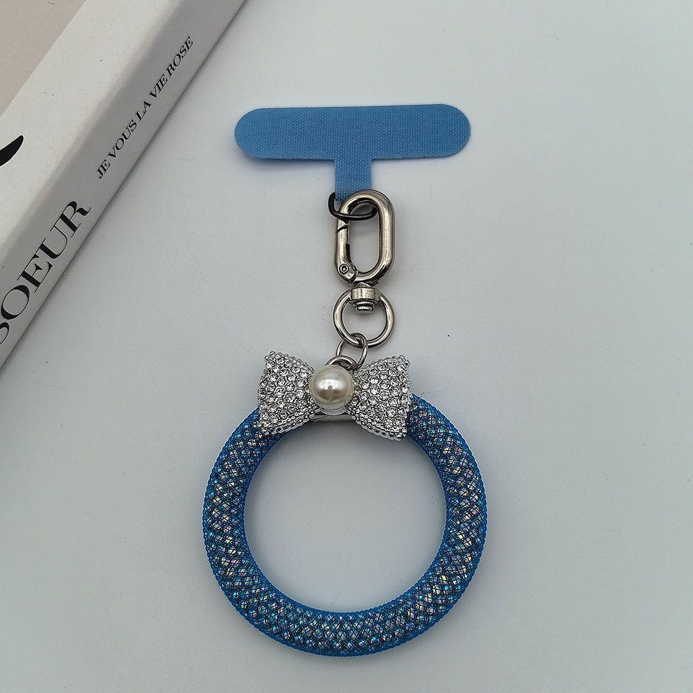 Eleganter Strass Schleife Schlüsselanhänger Brehn