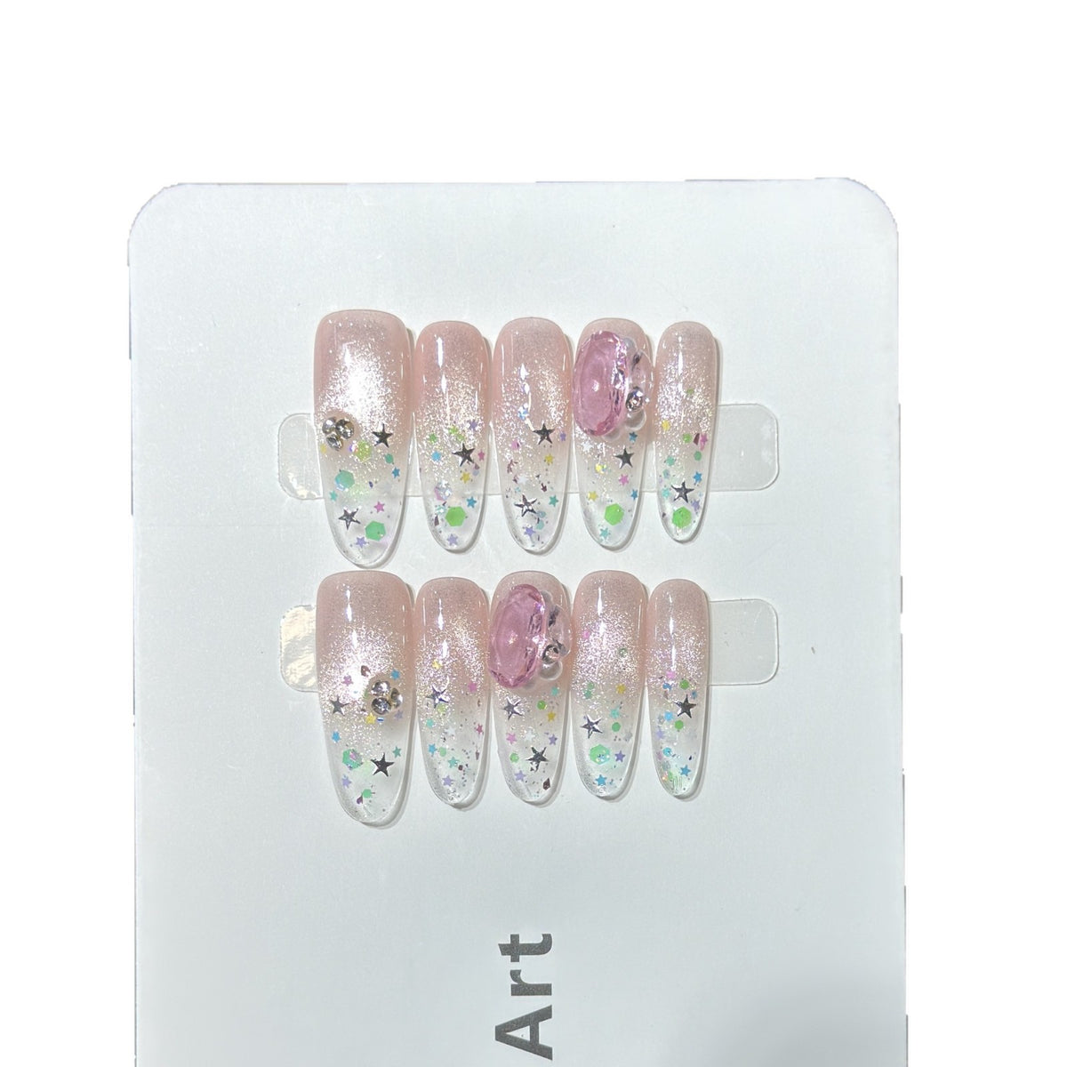 Dekoratives Press-On Nagelkunst Set Brehn