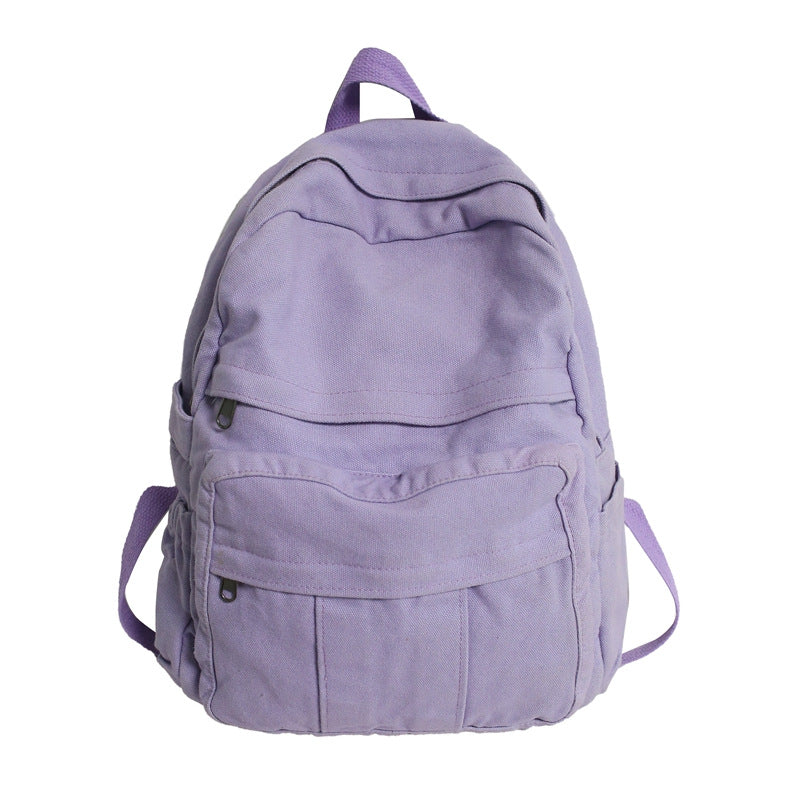 Multifunktionaler Canvas-Schulrucksack Brehn