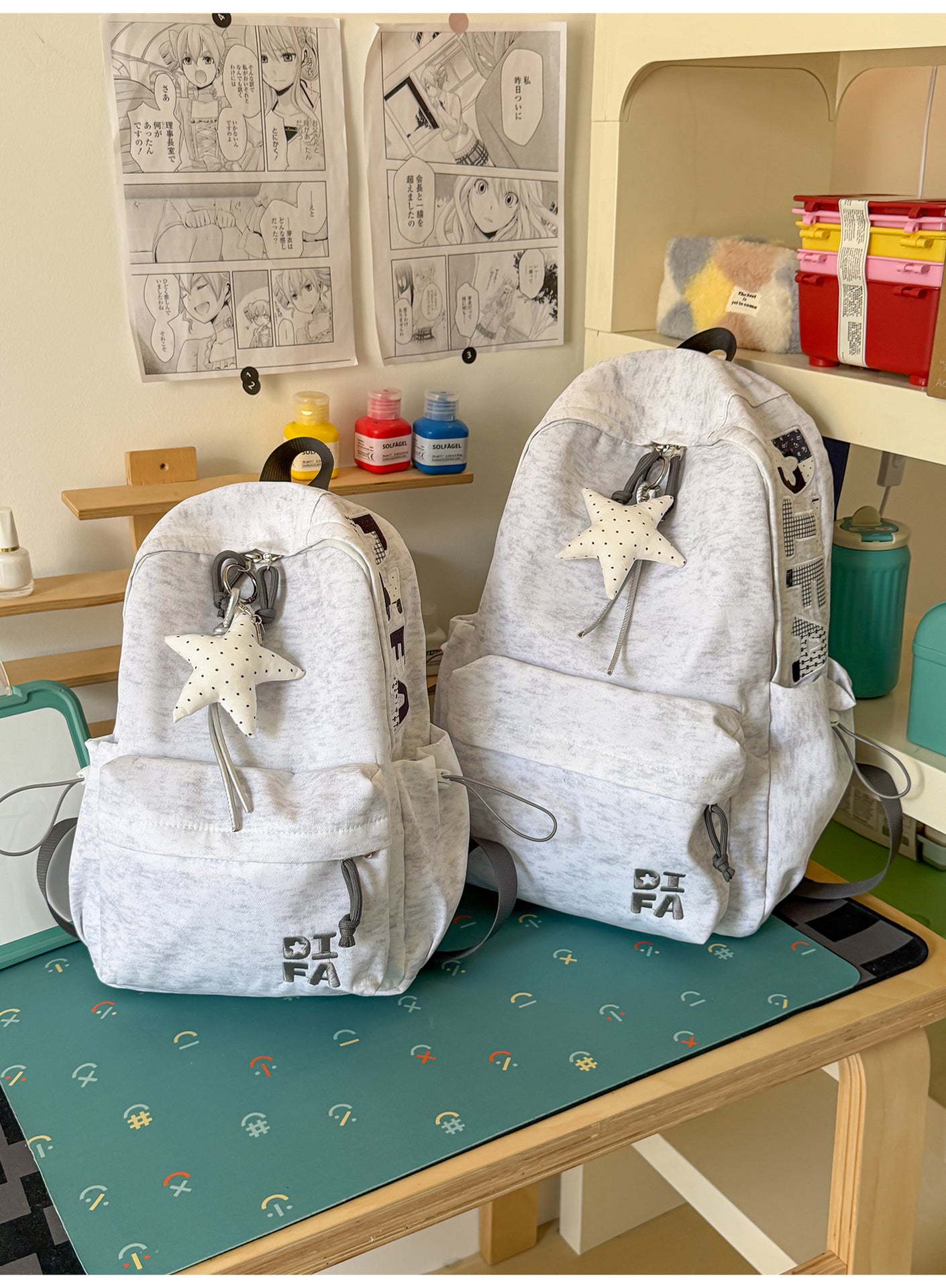 Stylische lässige Rucksack