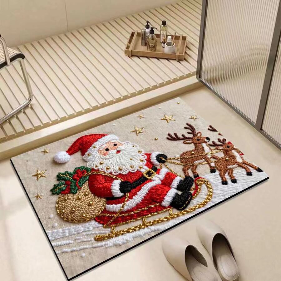 Weihnachtliches Eingangsmatte Brehn