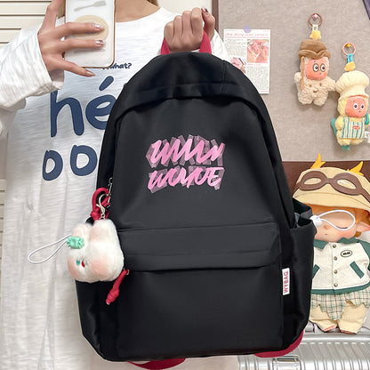 Trendiger Grafikdruck Rucksack Brehn