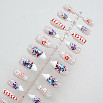 Vielseitiges Press-On Nagelset Brehn