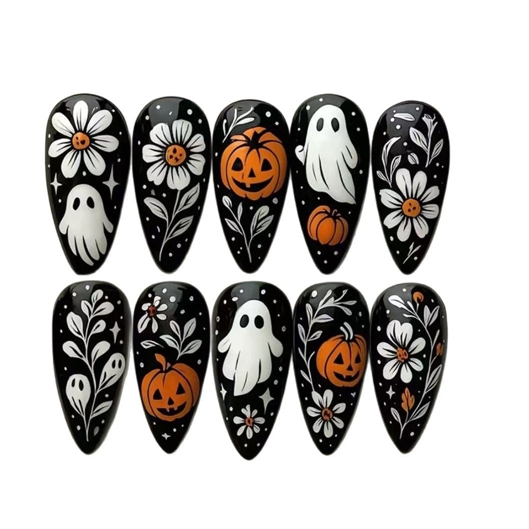 Kunstfingernägel Im Halloween-Design Brehn