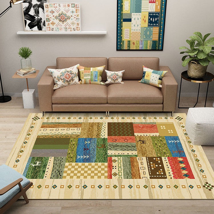Dekorativer Patchwork-Teppich Brehn