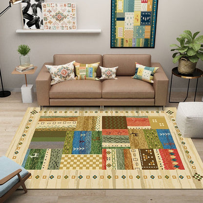Dekorativer Patchwork-Teppich Brehn