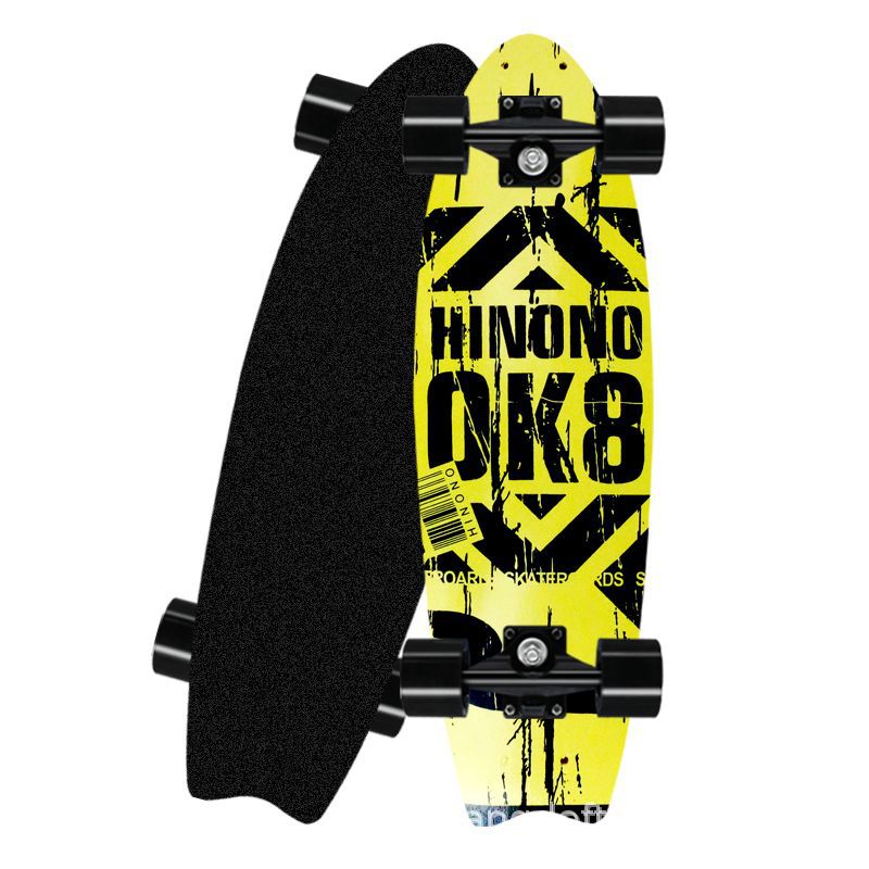 Surf-inspirierter Mini Cruiser Skateboard Brehn