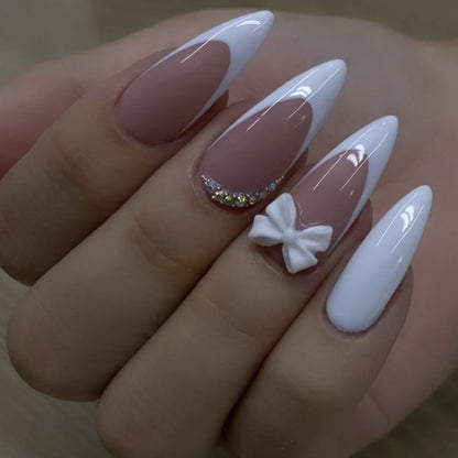 Künstlerisch Gestaltete Stiletto Nagelkunst Extensions Brehn