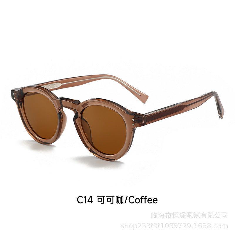 Damen modische Sonnenbrille im modernen Ovaldesign Brehn