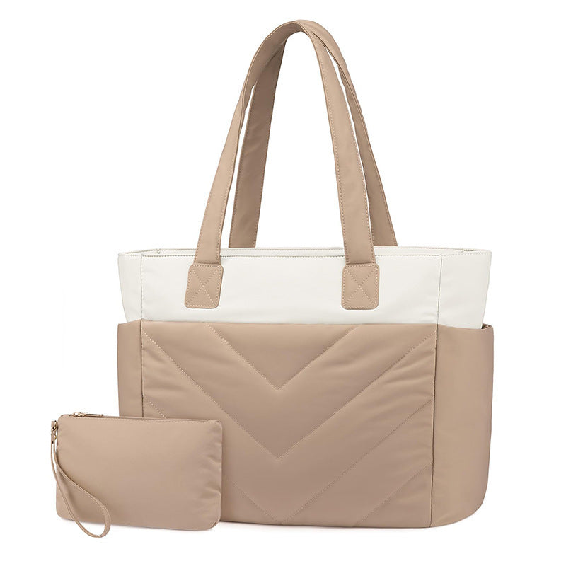 Multifunktionale Alltags-Tasche mit Abnehmbarer Kosmetiktasche Brehn