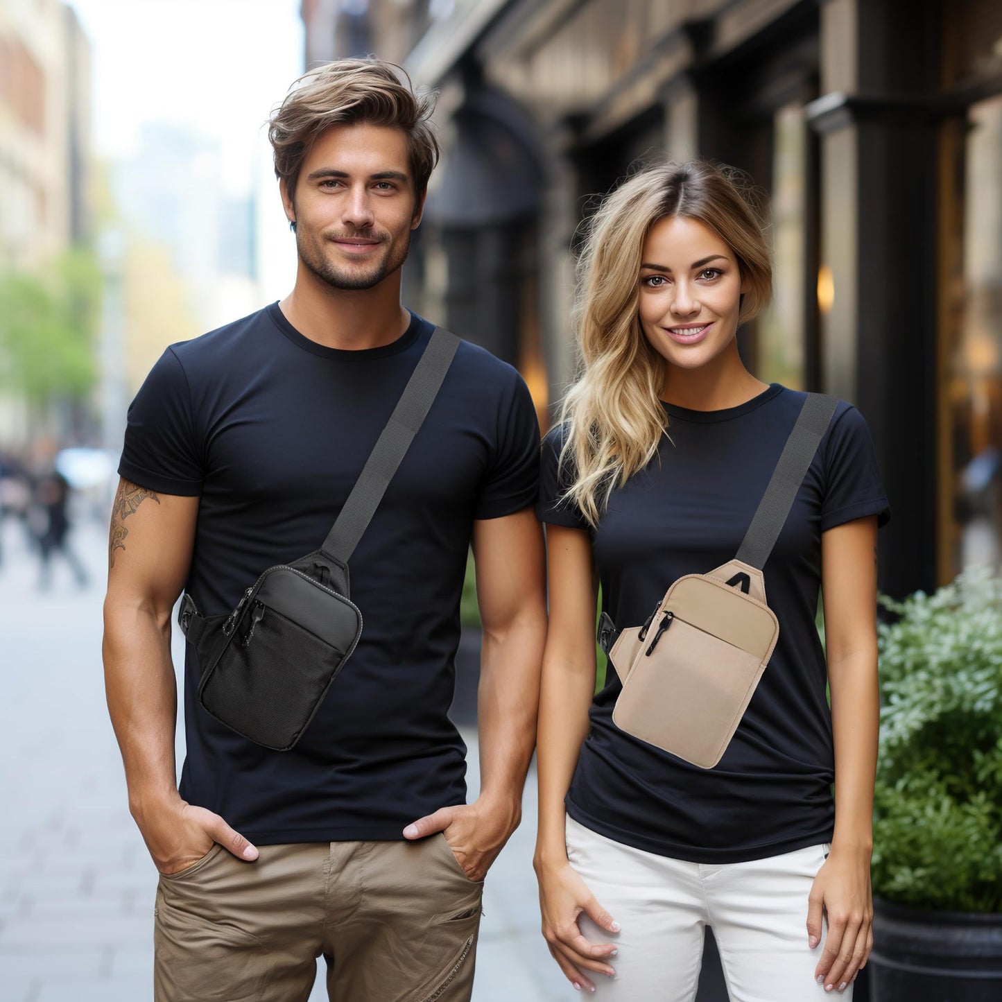 Praktische Slingtasche Brehn
