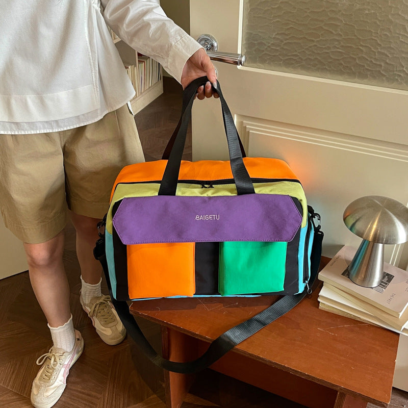 Multi-Fach Farbig Reise Duffle Bag Brehn