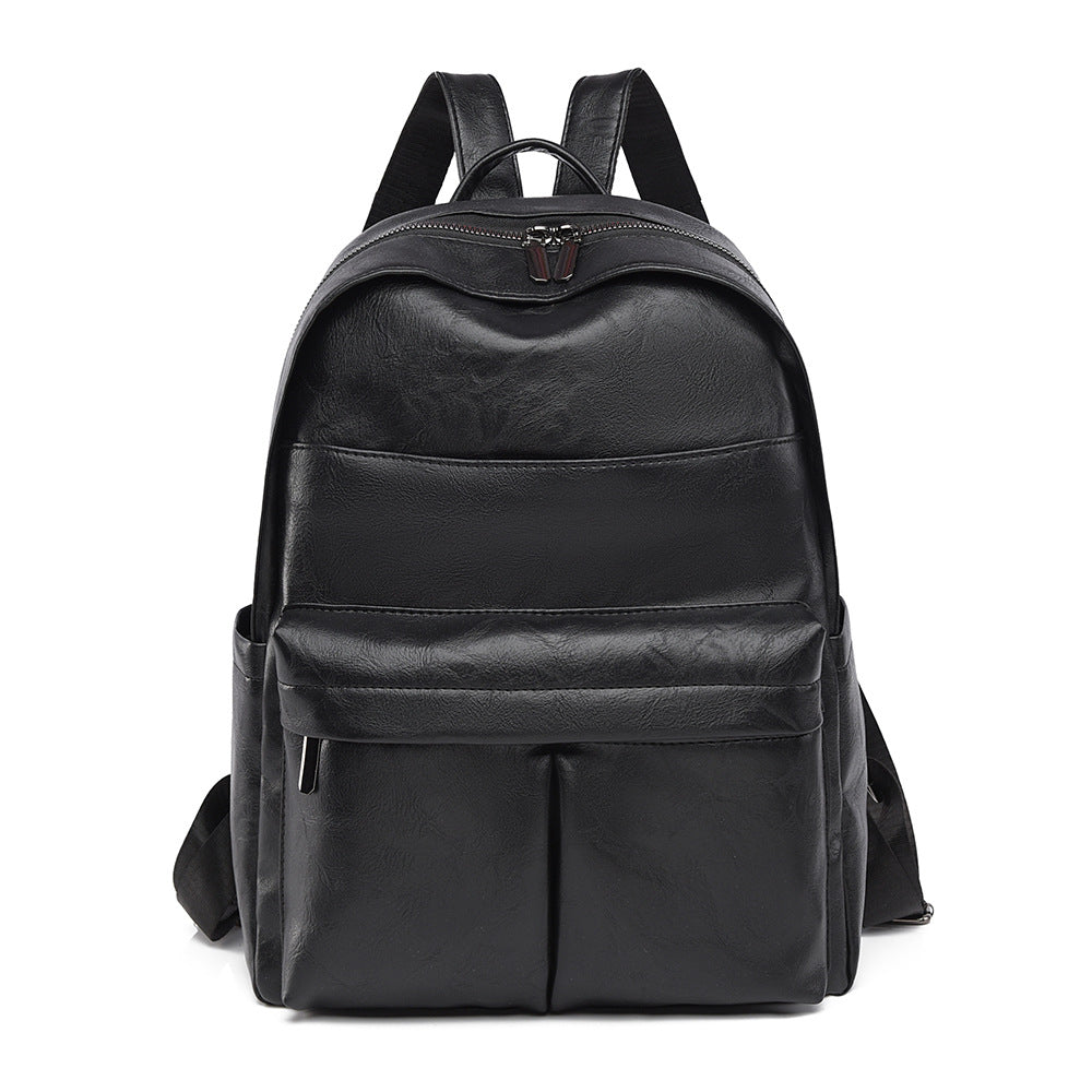 Premium Leder Laptop Rucksack Brehn