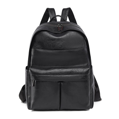Premium Leder Laptop Rucksack Brehn