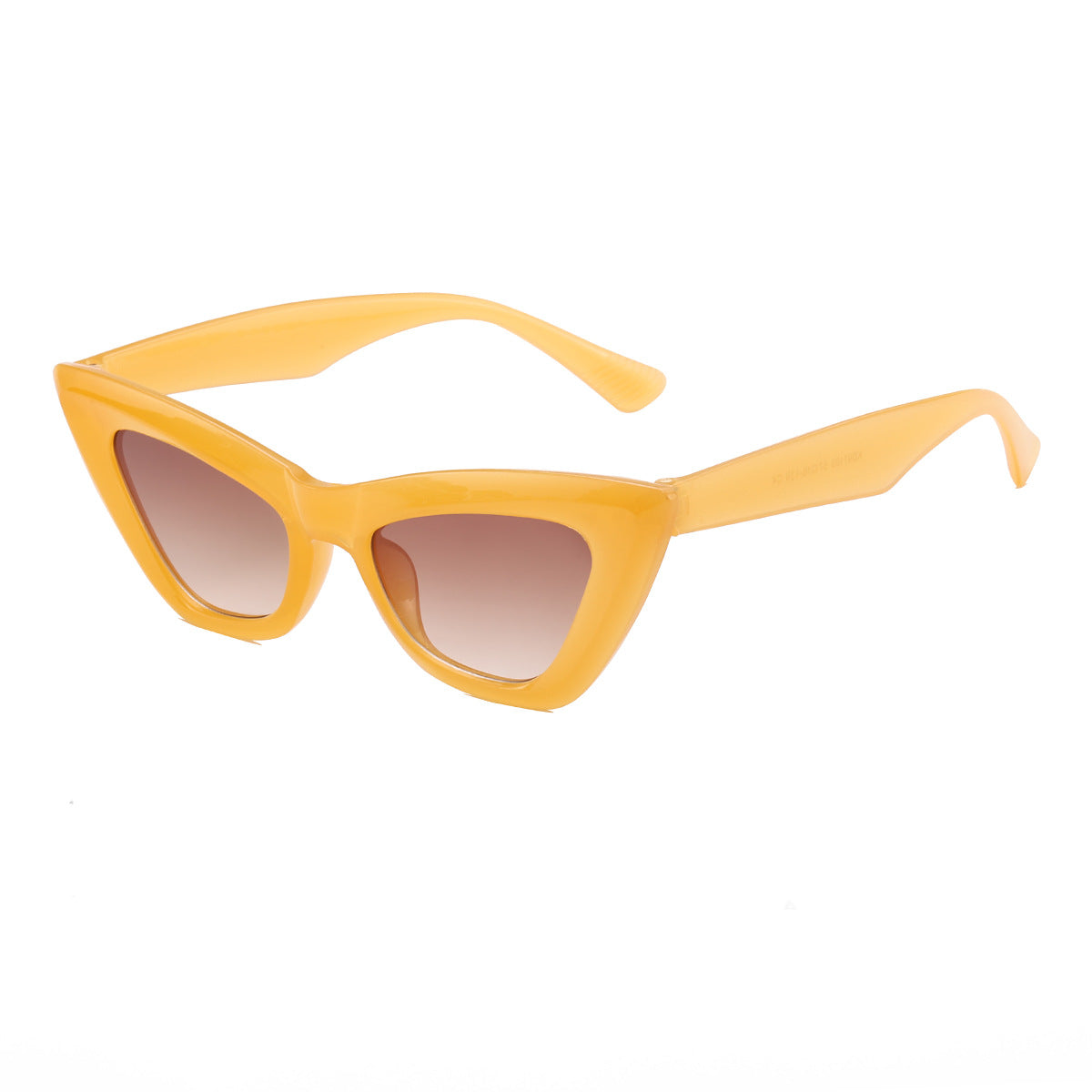 Damen Cat-Eye Sonnenbrille mit trendigem Animal-Print Brehn