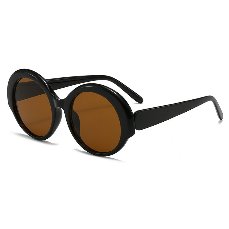 Damen modische runde Designer-Sonnenbrille Brehn