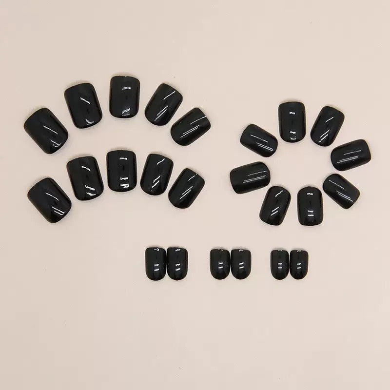 Kunstnagel-Set mit Hochglänzender Oberfläche Brehn