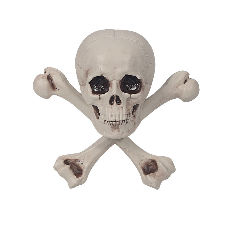 Dekorative Piratenschädel Figurine Brehn