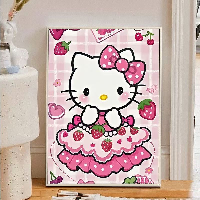 Niedliche Charakter-Illustration Kunstdruck Brehn