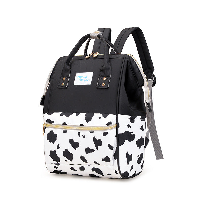 Trendiger Tierdruck Wickelrucksack Brehn
