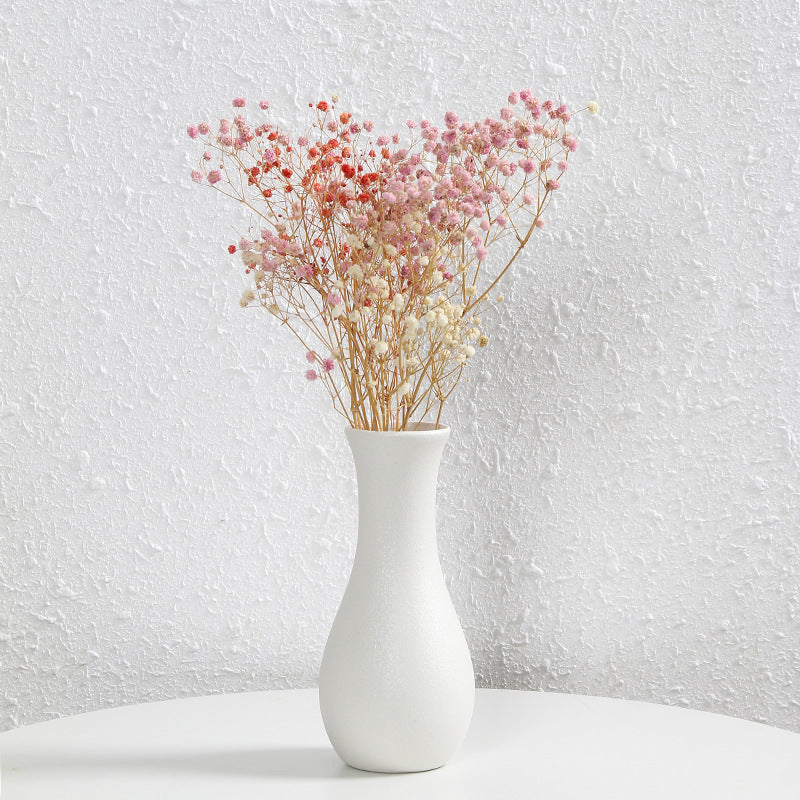 Zeitgenössische Matte Keramik Blumenvase Brehn