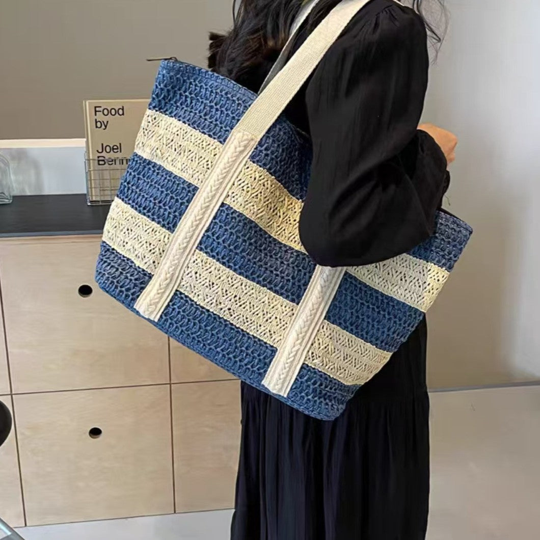 Stilvolle Strandtasche mit Strukturiertem Design Brehn