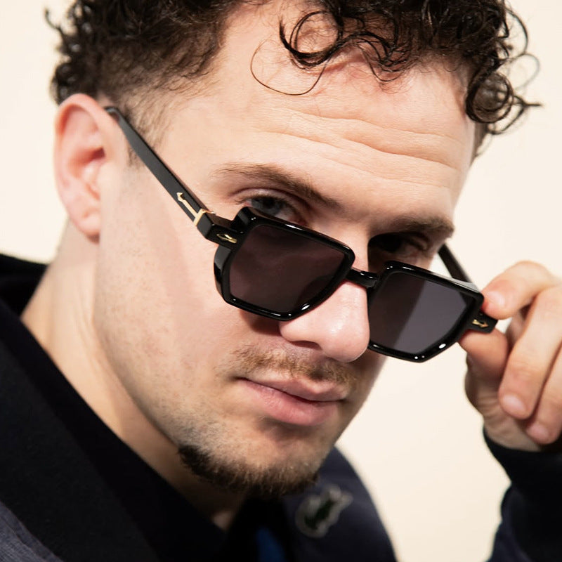 Damen quadratische Sonnenbrille mit elegantem Design und polarisierenden Gläsern Brehn