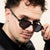 Damen quadratische Sonnenbrille mit elegantem Design und polarisierenden Gläsern Brehn