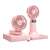 Unisex Tragbarer Wiederaufladbarer Tischventilator Brehn