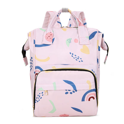 Multi-Zweck Blumenmuster Rucksack Brehn
