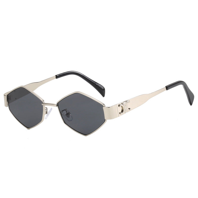 Modische Sonnenbrille Im Hexagonalen Design Brehn
