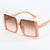 Damen Oversized-Sonnenbrille mit Farbverlauf Brehn