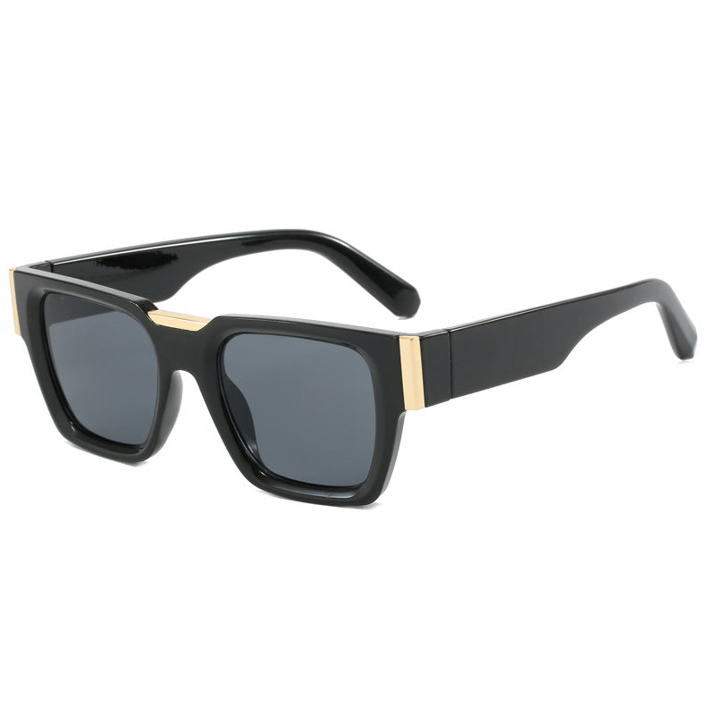 Damen stilvolle quadratische Sonnenbrille mit polarisierten Gläsern Brehn
