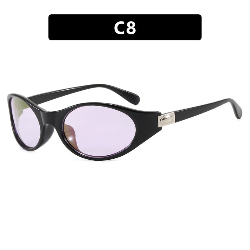 Damen stilvolle Sonnenbrille im eleganten Ovaldesign mit schützendem UV-Filter Brehn