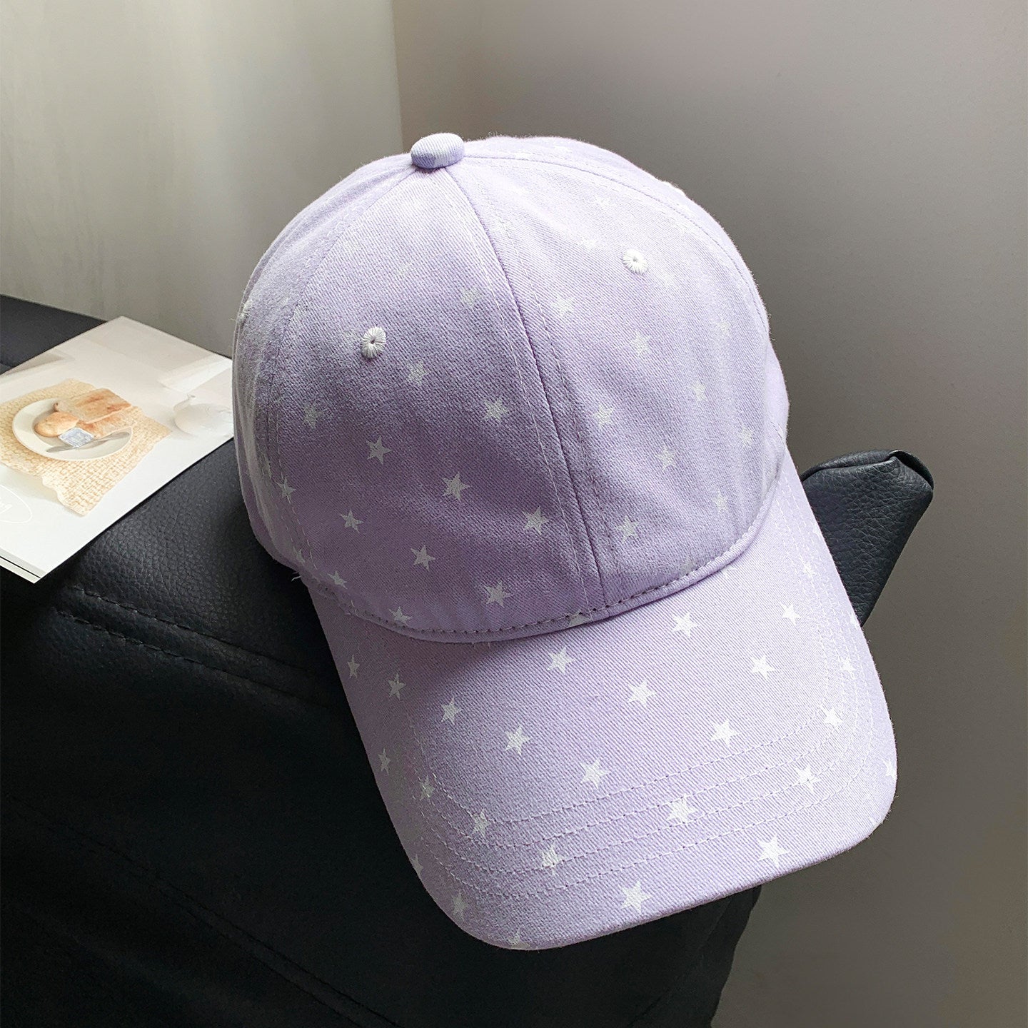 Damen Baseballmütze aus Baumwolle mit Sternenprint Brehn