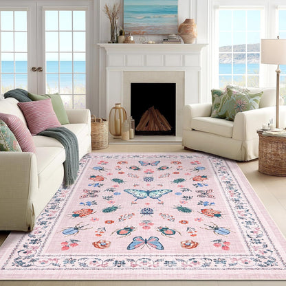 Dekorativer Floral-Design-Teppich Brehn