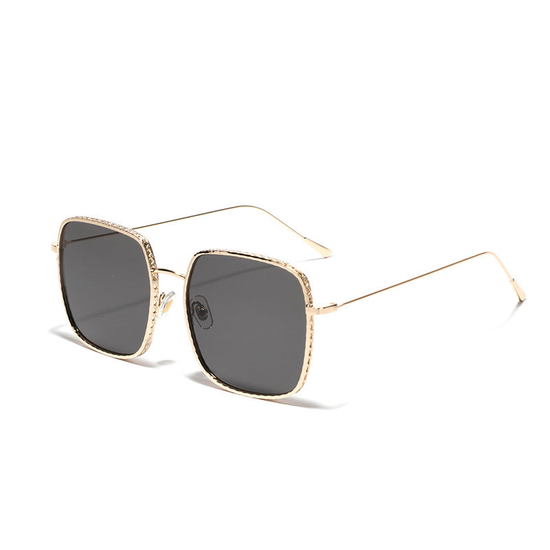 Damen oversized Sonnenbrille mit eleganten Details Brehn