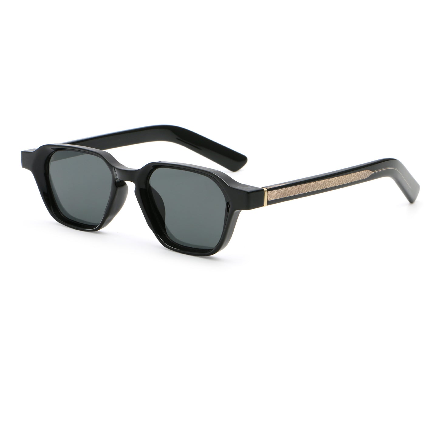 Damen Sonnenbrille im besonderen Design mit eckigen Gläsern Brehn