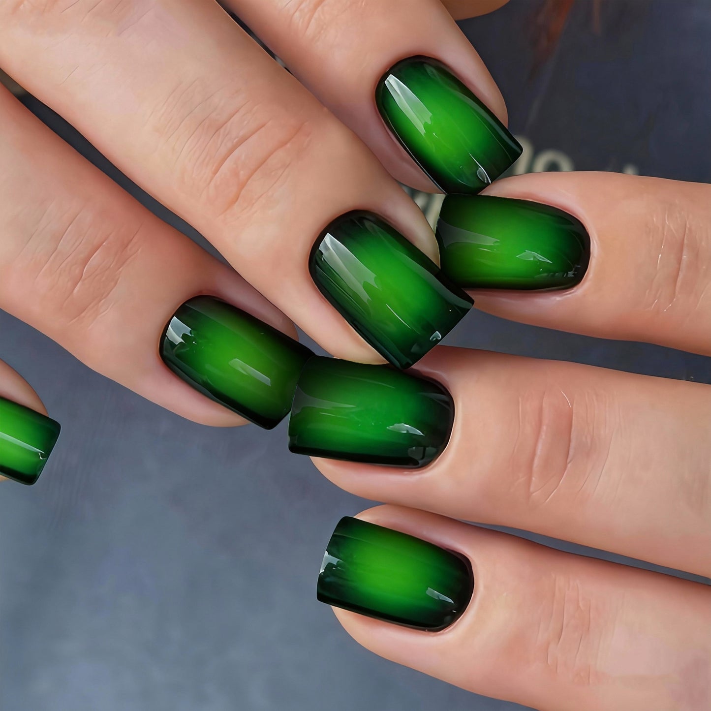 Ombre Stiletto Press-On Nail Art Brehn