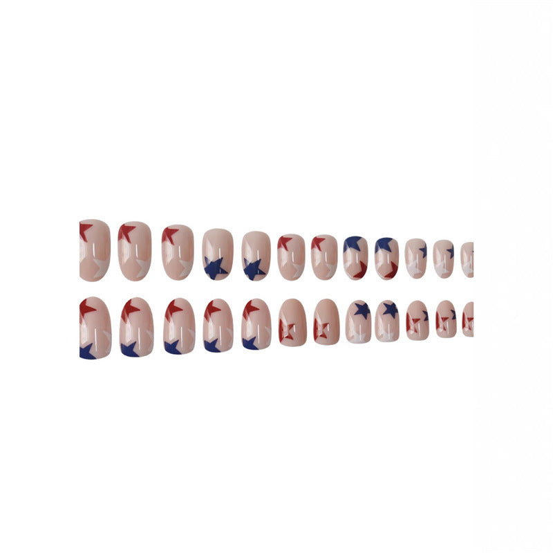 Kreative Press-On Nagelkunst Brehn