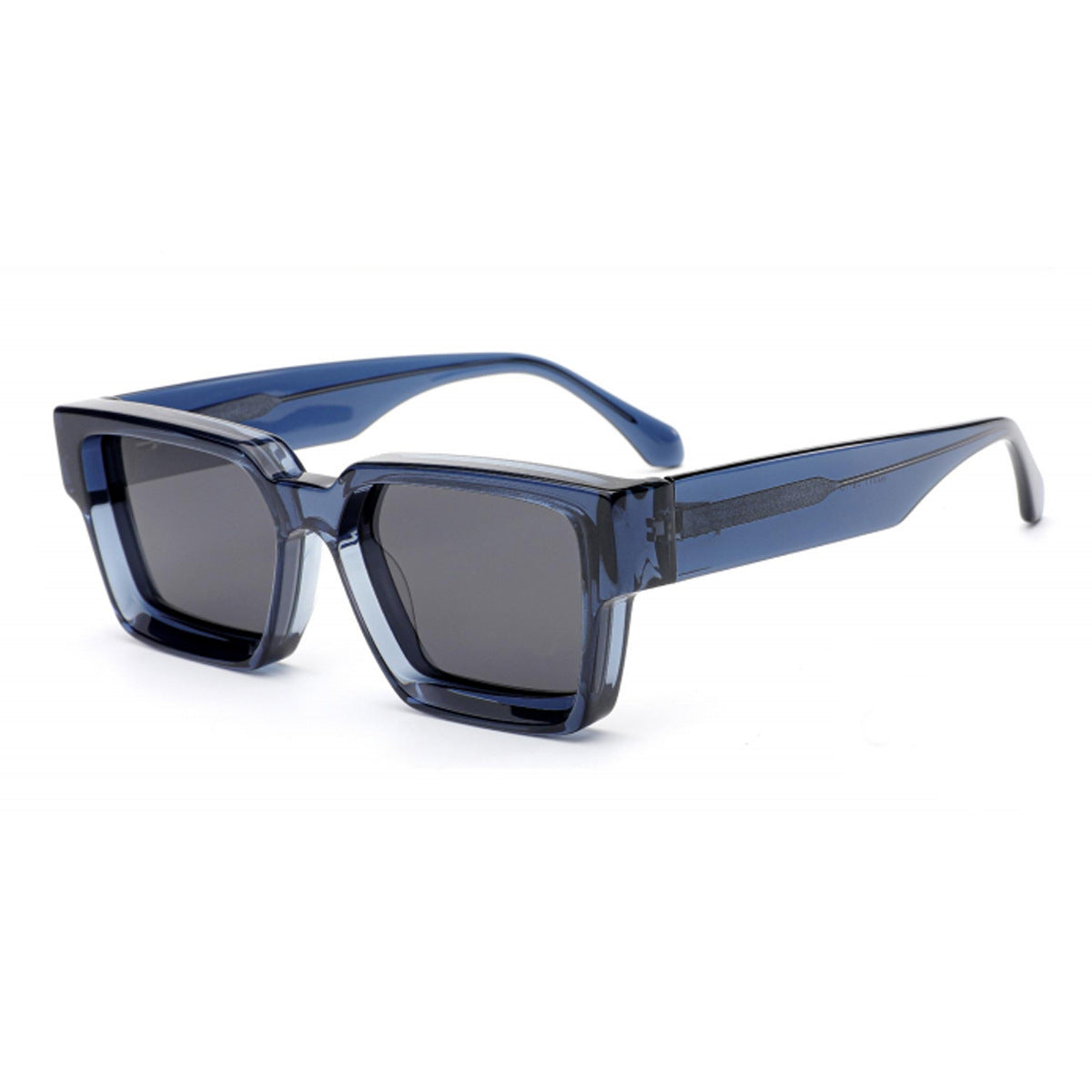 Damen modische Sonnenbrille im stilvollen Design mit breitem Rahmen Brehn