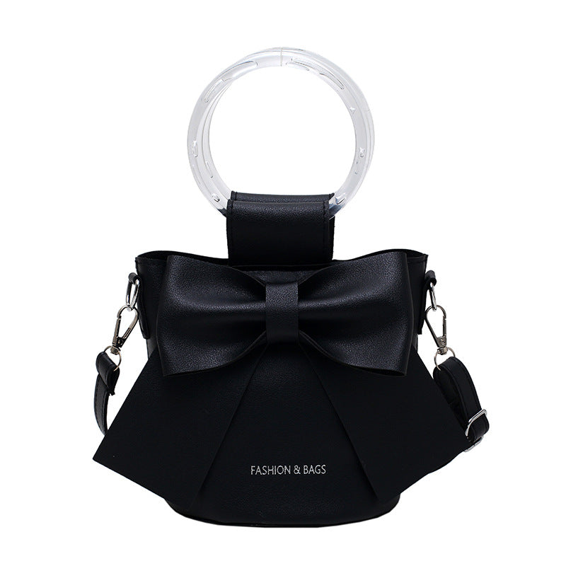 Elegante Handtasche mit Schleifendetail