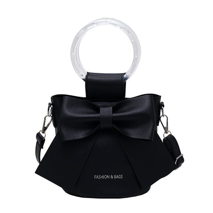 Elegante Handtasche mit Schleifendetail