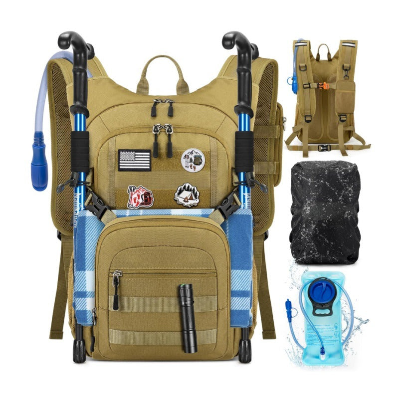 Multifunktionaler Outdoor-Rucksack mit Integrierter Trinkblase und Ergonomischem Design Brehn