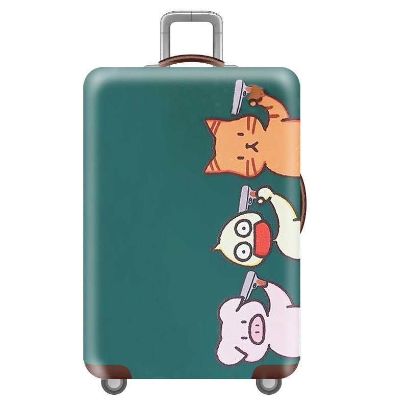 Damen Hartschalenreisekoffer mit einzigartigem Illustration-Design Brehn