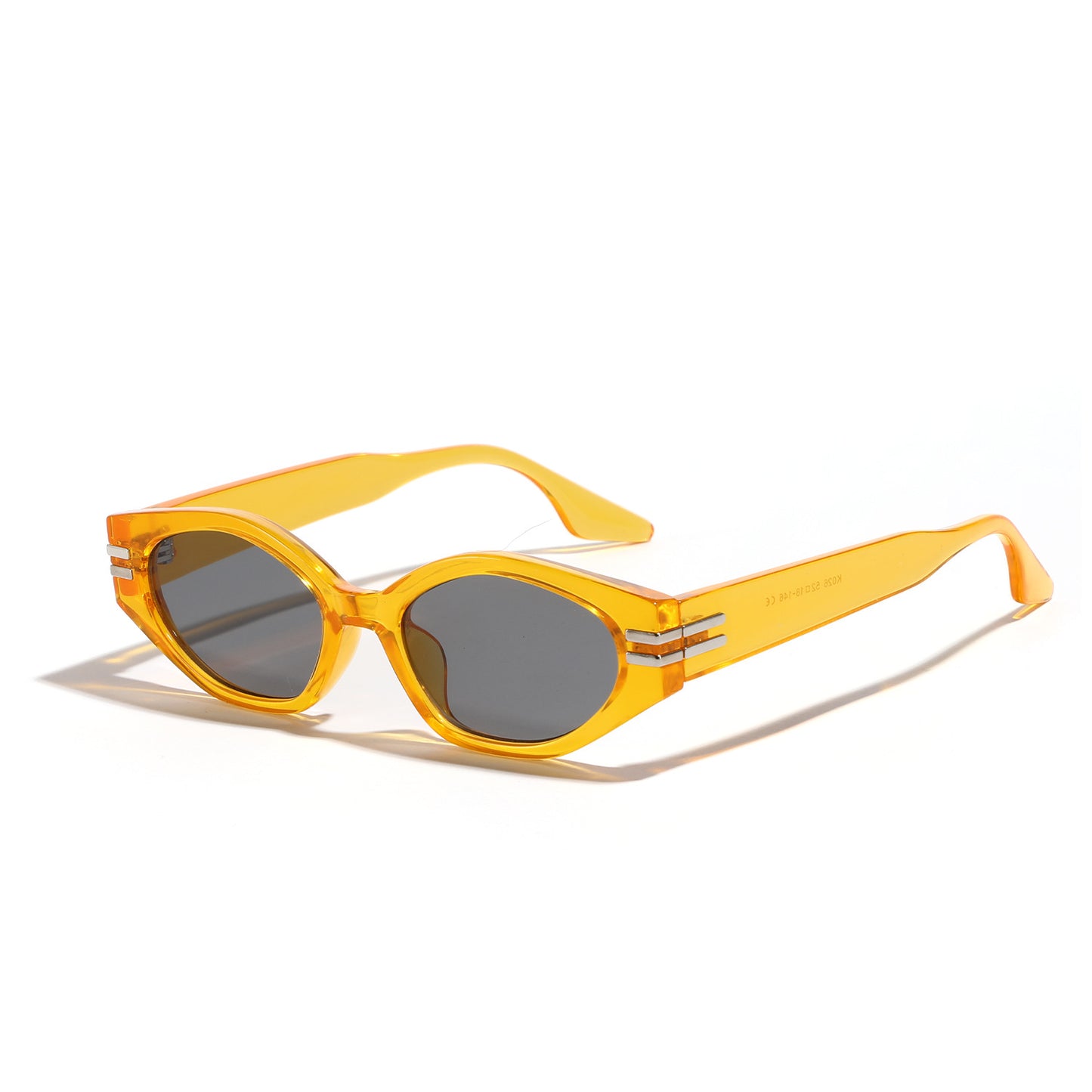 Damen geometrische Sonnenbrille im ikonischen Design Brehn