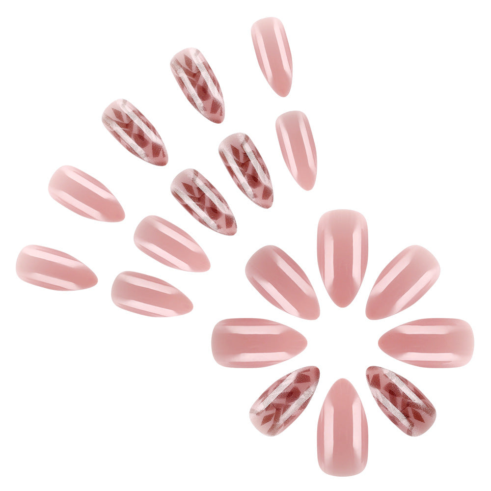 Glamouröse Tropfenförmige Kristall Nagelkunst Brehn