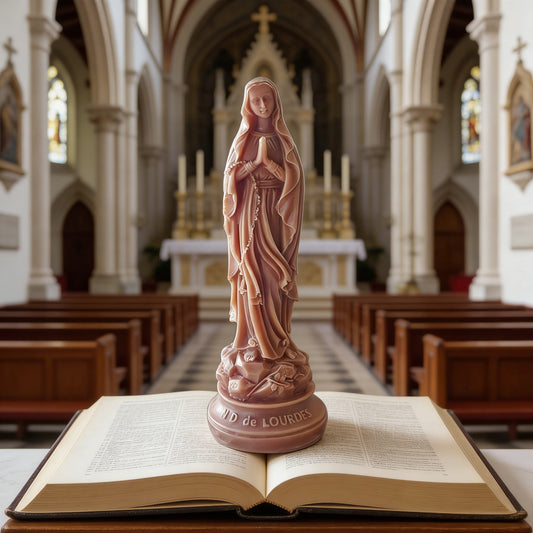 Skulptierte Jungfrau Maria Figurine