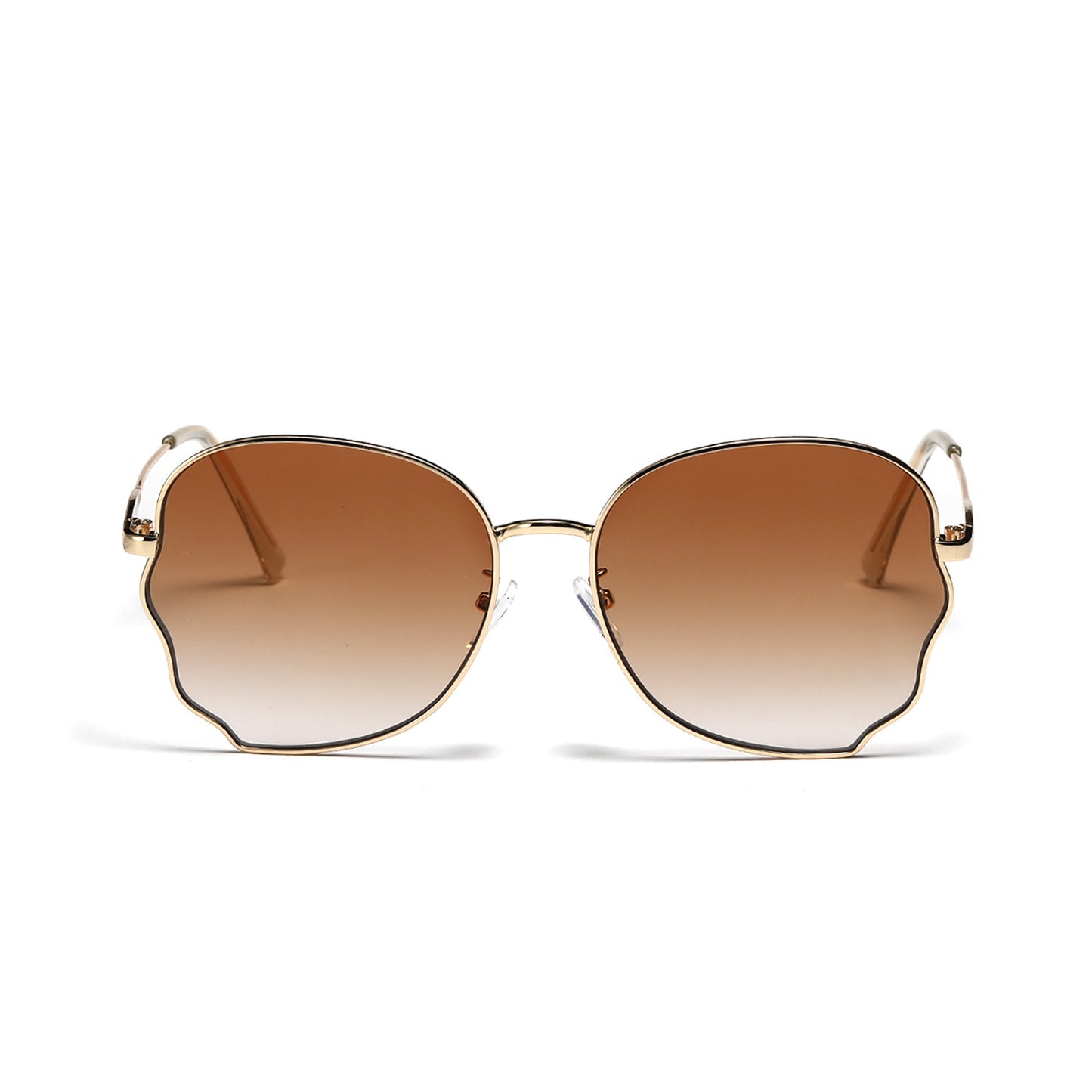 Damen elegante Oversized-Sonnenbrille mit schützendem Rahmen Brehn