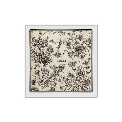 Elegante Floral Seidenschal